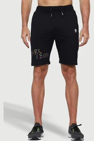Mark Men Cotton Mid-Rise Sports Shorts