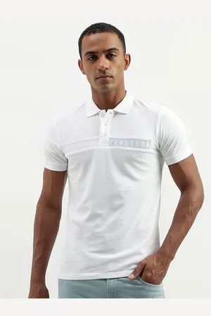 Benetton Polo Collar Cotton Casual T-shirt