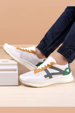 HERE&NOW Men Mesh Running Non-Marking Shoes