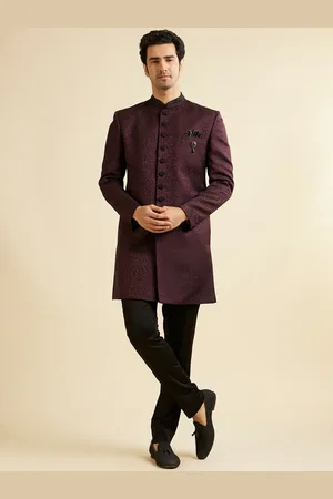 Manyavar Men Embroidered Sherwani Set