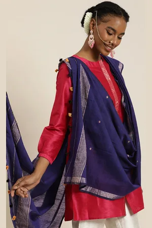 Taavi Ethnic Motifs Woven Design Dupatta