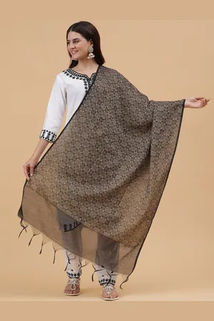 Banjara Woven Design Dupatta with Zari