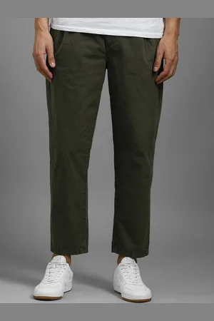 Louis Philippe Men Regular Fit Mid-Rise Pleated Trouser