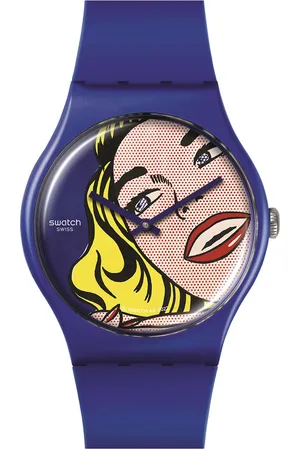 Swatch Unisex Printed Dial & Silicon Straps Analogue Watch SUOZ352_ WATCH