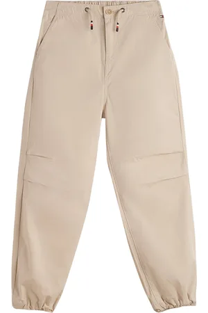 Tommy Hilfiger Boys Mid-Rise Cotton Joggers