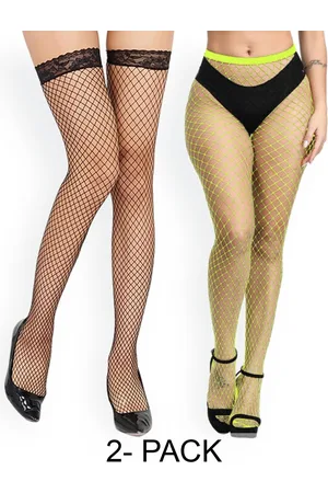 BAESD Pack Of 2 Self Design Sheer Stockings