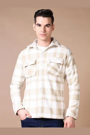 V-Mart Men Cotton Checked Long Sleeves Sweatshirt