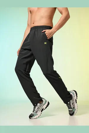 HRX Men Printed Rapid-Dry Running Track Pants