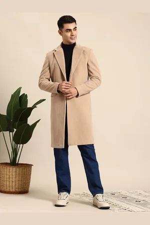 Mast & Harbour Notched Lapel Overcoat