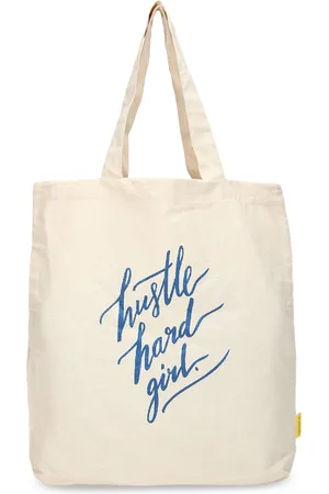 Forever 21 Beige Printed Shopper Tote Bag