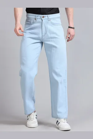 Roadster The Lifestyle Pure Cotton Loose Wide Leg Fit Jeans