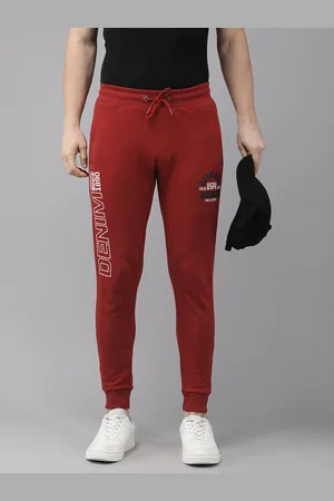 Ralph Lauren Men Brand Logo Embroidered Mid-Rise Joggers