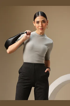 Chemistry Ribbed Fitted Top