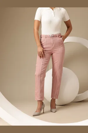 Chemistry Women Straight Fit High-Rise Jeans With a Belt