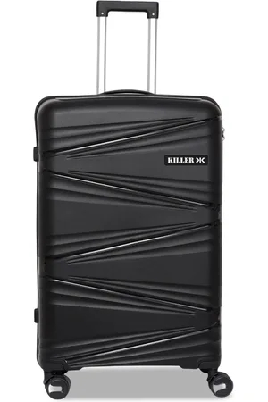 Killer Textured Hard-Sided Large Trolley Bag