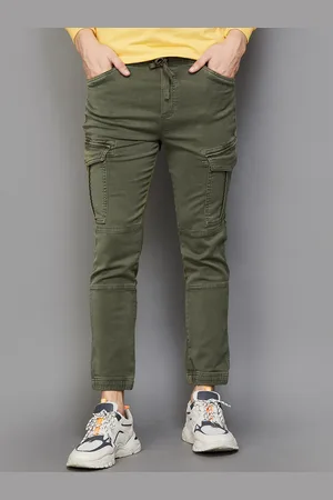 Lifestyle Men Mid-Rise Cotton Joggers