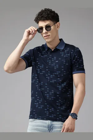Park Avenue Typography Printed Slim Fit T-shirt