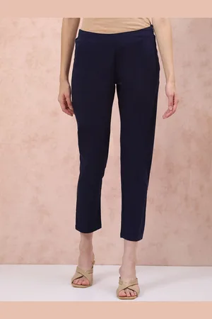 Rangriti Women Comfort Low-Rise Trousers