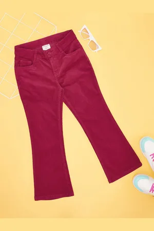 Pantaloons Girls Wide Leg Trousers