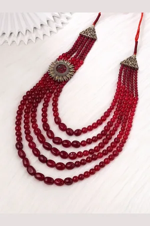 COSA NOSTRAA Men Beaded Antique Necklace