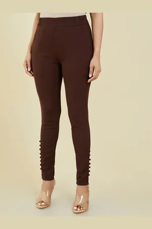 Soch Women Brown Regular Trousers