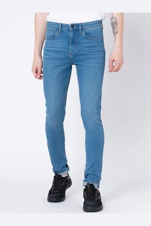 Red Tape Men Blue Skinny Fit Jeans