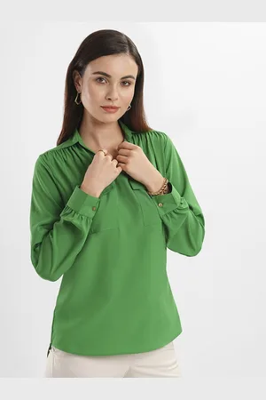 Bombay High Crepe Shirt Style Top