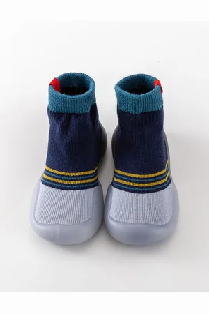 Neska Moda Unisex Kids Cotton Booties