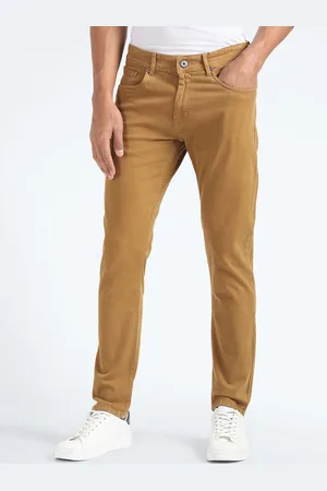 Flying Machine Men Slim Tapered Fit Clean Look Stretchable Jeans