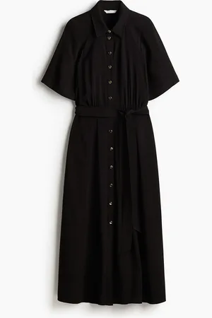 H&M Tie-Belt Shirt Dress