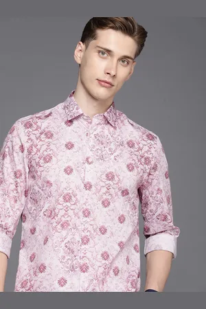 Louis Philippe Pure Cotton Classic Fit Ethnic Motifs Printed Casual Shirt