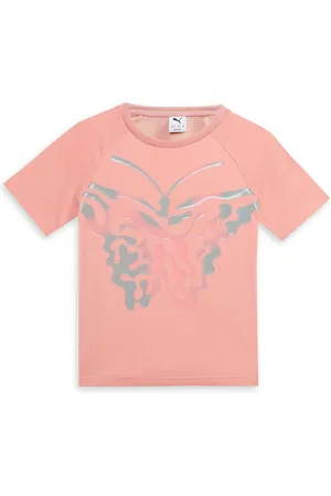 PUMA Butterfly Vibe Logo Youth Tee