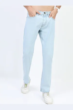Highlander Men Blue Straight Fit Stretchable Jeans