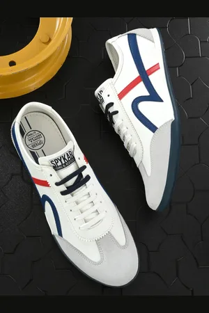 SPYKAR Men Round Toe Suede Sneakers