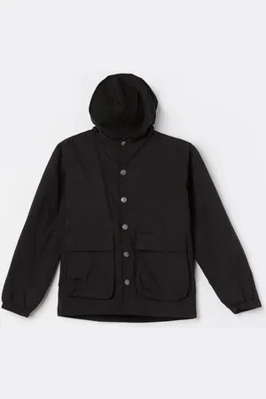 Lifestyle Boys Hooded Solid Casual Tailored Jacket