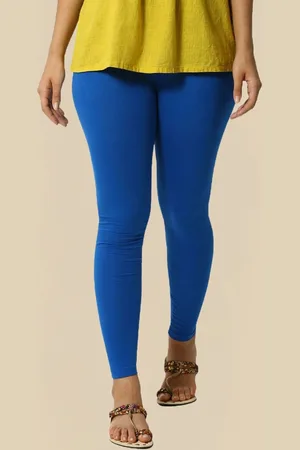 De Moza Slim-Fit Cotton Ankle-Length Leggings
