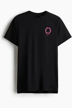 H&M Regular Fit Sports Top With Dry Move