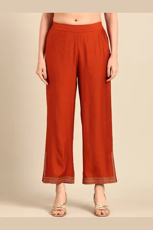 De Moza Women Slit Trousers