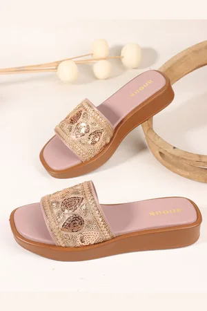 Anouk Women Embellished Platform Sandals