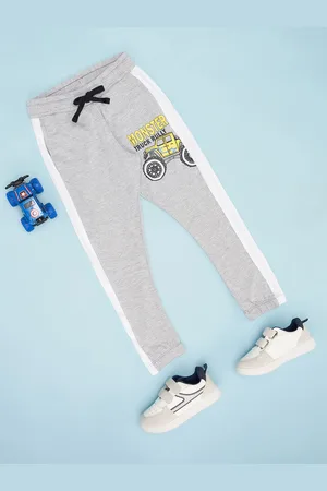 Pantaloons Boys Printed Mid-Rise Cotton Track Pants