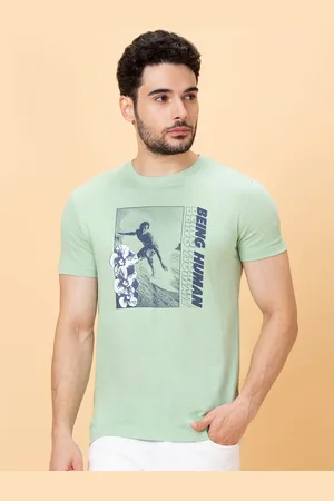 Being Human Graphic Printed Round Neck Casual T-shirt