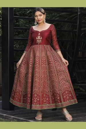 HRITIKA Women Ethnic Motifs Anarkali Kurta