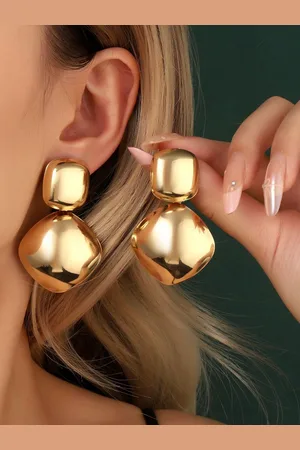 Salty Imperial Contemporary Drop Earrings
