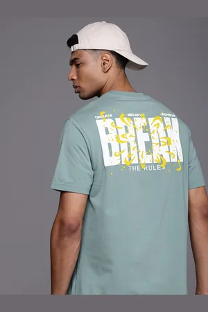 HRX Men Typography Printed T-shirt