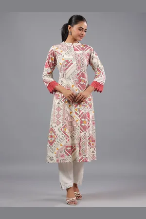 Amchoor Women Geometric Printed Kurta