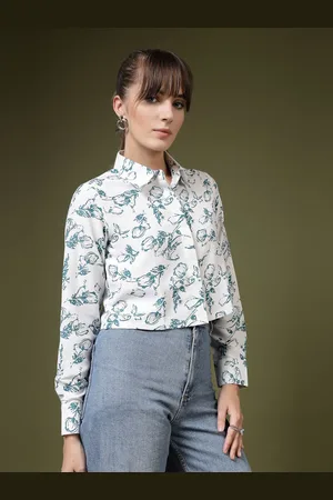 DressBerry Women Relaxed Floral Opaque Printed Casual Shirt