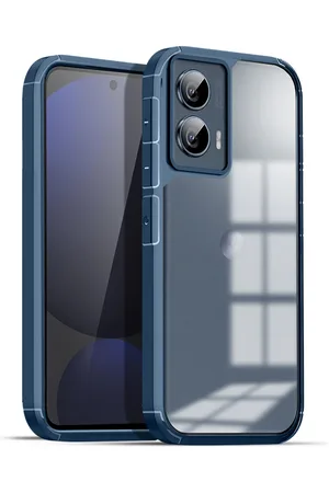 Karwan Solid Motorola 50 Fusion 5G Shockproof Bumper Back Case