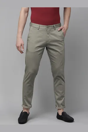 U.S. Polo Assn. U S Polo Assn Men Grey Austin Trim Fit Trousers