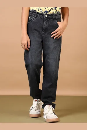 V-Mart Boys Regular Fit Mid-Rise Light Fade Stretchable Jeans