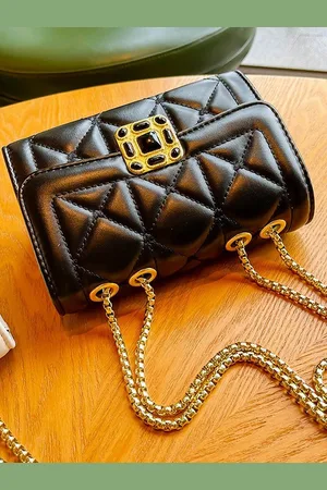 Diva Dale Textured Structured Sling Bag